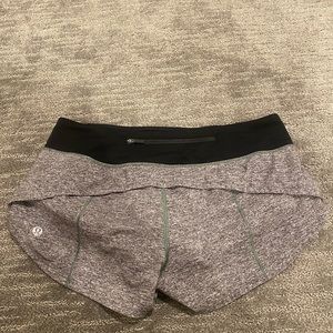 Lululemon speed up shorts!!